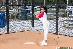 Priya Price - Busty Baseball Babe | Picture (1)