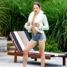 Rachel Adjani in 'Petite Whore by the Pool Needs a BBC'