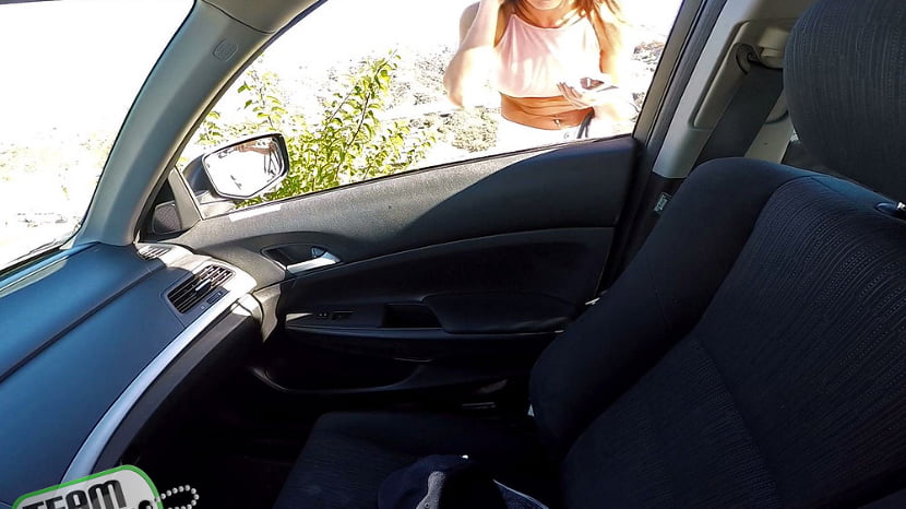 Stranded Babe Picked Up And Fucked