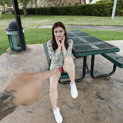 Shy Girl At The Park