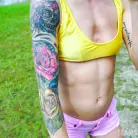 Roxy Ryder in 'Disc Golf Dick Down'