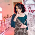 Satine Summers in 'Death Cums Knocking On Pussy's Door'