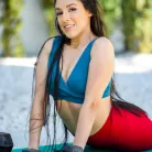 Selena Ivy in 'Getting the Pool Boy's Attention'