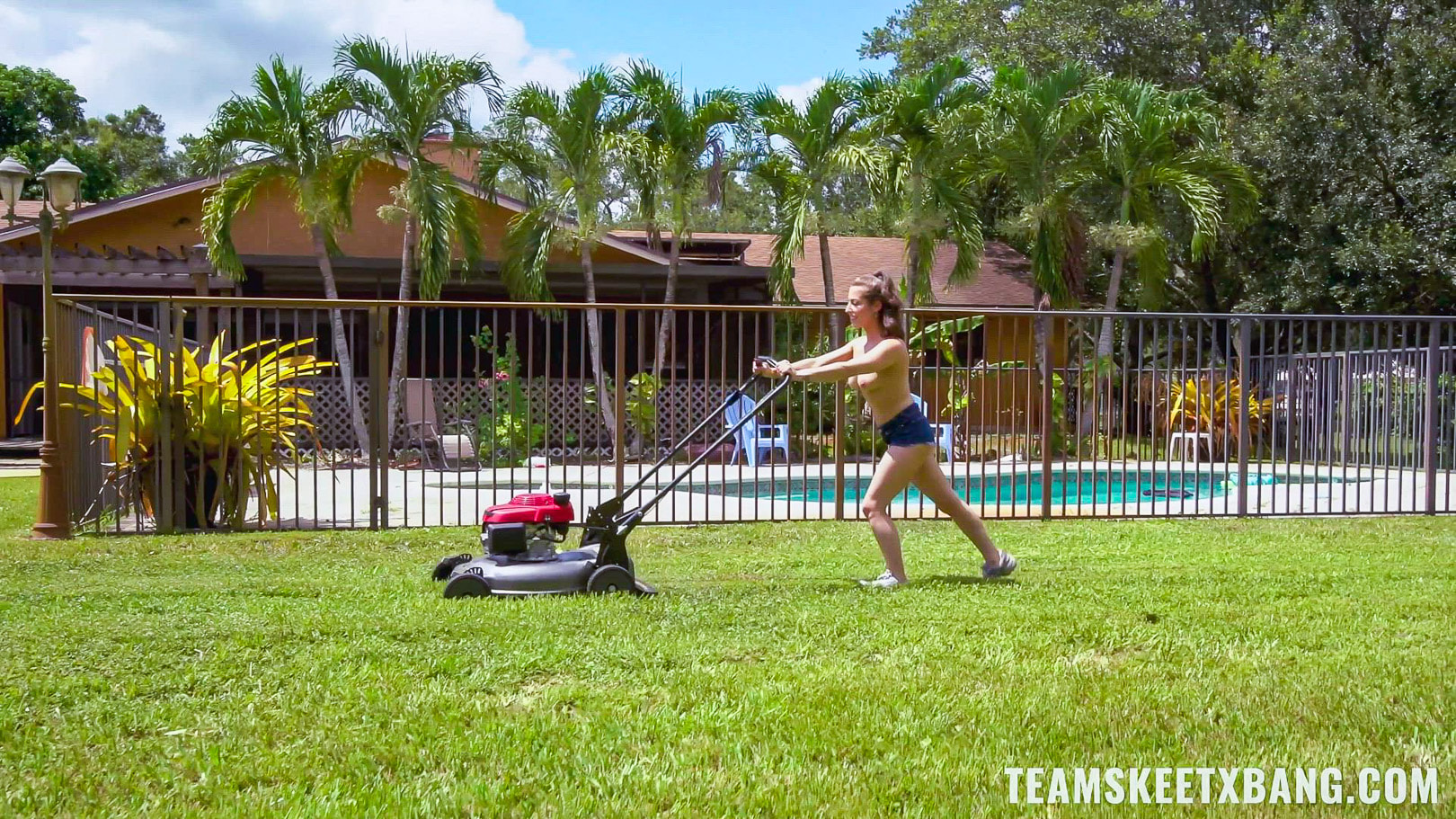Getting Wet On The Lawn