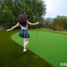 Tiny Rhea in 'Don't Give up the Hole'