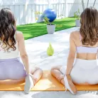 Violet Gems in 'Double Trouble Yoga Sesh'